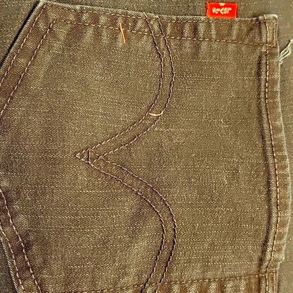 Levi Black Jeans Women's Boot Cut 512 Perfectly Shaping 22W Medium - Picture 7 of 8